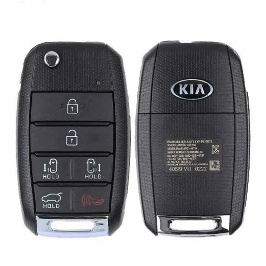 2019-2021 (OEM Refurb) Remote Flip Key for Kia Sedona | PN: 95430-A9350 / TQ8-RKE-4F37 2019-2021 (OEM Refurb) Remote Flip Key for Kia Sedona | PN: 95430-A9350 / TQ8-RKE-4F37